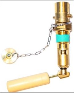 80% vulklep + bayonet for 12 liters bottle