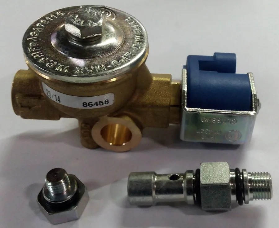 LPG-Gasabschaltventil für Prins-Verdampfer neuer Typ 8mm