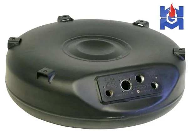 GZWM LPG toroidal tank 650x230 63L 4-hole