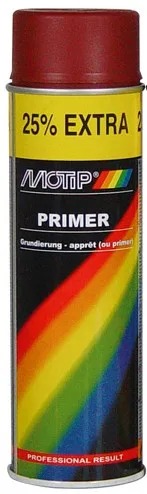 Apprêt Rouge Motip 500ml Peinture Voiture Spray