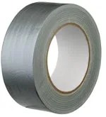 DUC-Tape, Textilklebeband, 50 mm breit, 50 m, schwarz, sehr fest