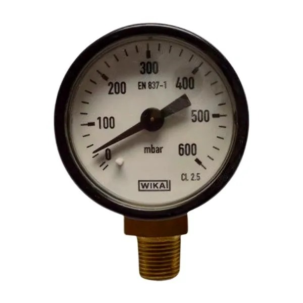 Manometer M10 - 0-600 mbar - Ø 40 mm