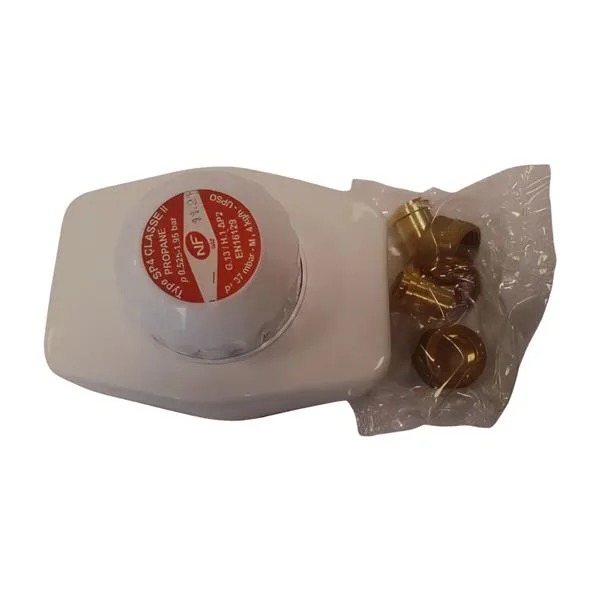 Veiligheidsdrukregelaar 2-traps 37mbar 4kg/h 12mm