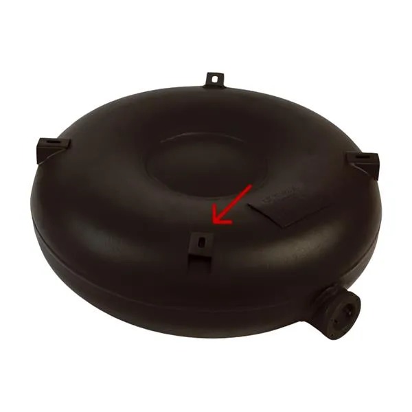 LPG Toroidal Tank 43L Ø580x200 – Underslung