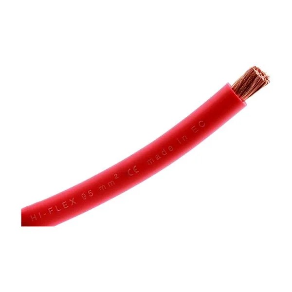 Batteriekabel 95mm² Rot pro Meter | Flexibel