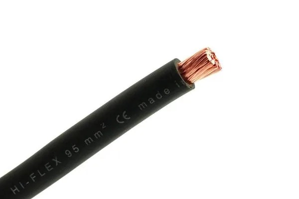 Batteriekabel 95mm² Schwarz Ripcaflex Kupfer pro Meter