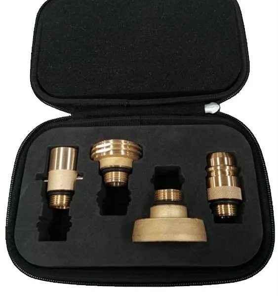 Etui met 4 LPG vulnippels 22mm