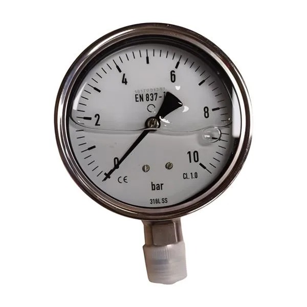 Manometer 0-10 bar 2dehands Torricelli