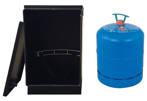 Der ideale Gasflaschenkasten für Camping Gaz 904 und 907