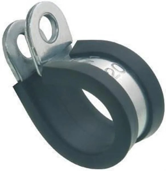 Leidingklem met rubber D11 Mikalor