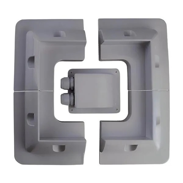 5-Piece Solar Panel Mounting Kit for RVs, Boats, and Caravans