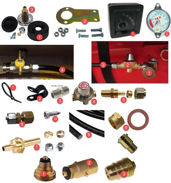 Mounting Kit for LPG Vapour Tank – Everything You Need and More