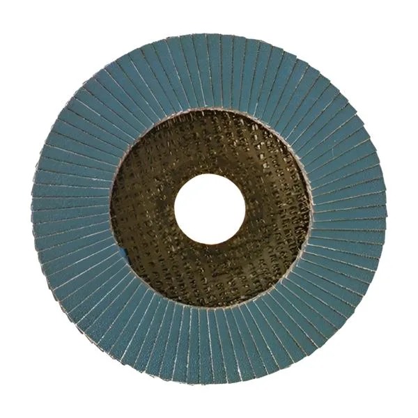 Lamellenschijf 125 mm P40 conisch voor metaal