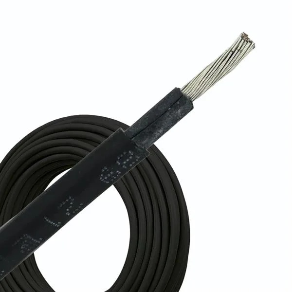 Solar cable 4mm² black motorhome caravan