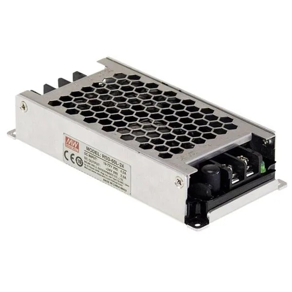 Mean Well DC-DC Converter 12V/24V to 5V 12A 60W