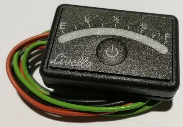 Ledaanduiding 9 leds geïntegreerde schakelaar