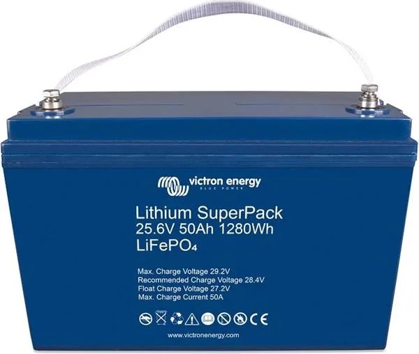 Victron Lithium SuperPack 25.6V/50Ah (M8) Battery