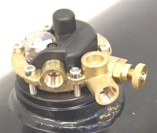 Multivalve Tomasetto voor damptank D.400 90°
