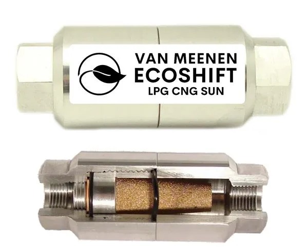 Hoge druk filter 1/4" (aluminium)