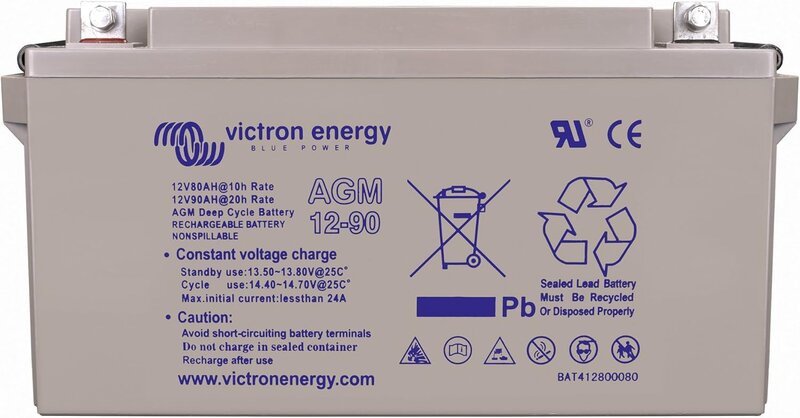 Victron 6V/240Ah AGM Deep Cycle Battery