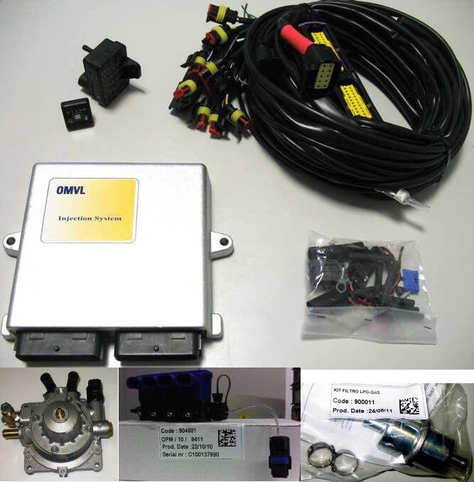 OMVL LPG Kit 4 Cyl Direct Injection AEB3000B