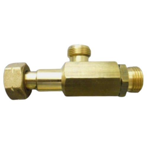 T-stuk verbinding 2 gasflessen G2 Shell