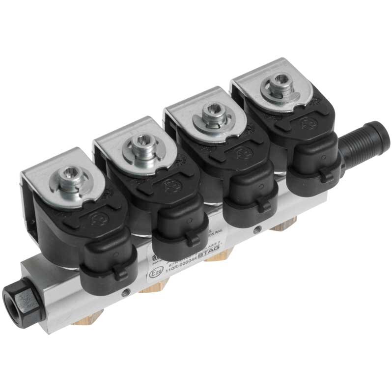 LPG-Injektor Rail AC STAG W01 4-cyl 2 Ohm
