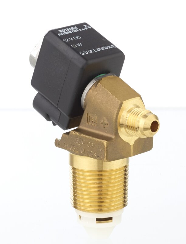 Rotarex LPG solenoid valve for 4-hole tank A155