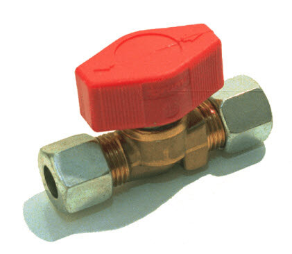 Verdeelkraan enkel 10 mm knel, TRUMA