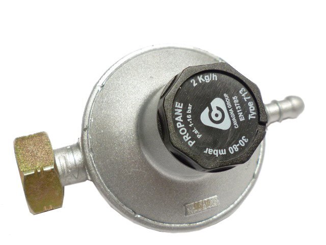 Flesontspanner Shell 30-80 mbar x Slangnippel