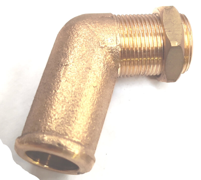 Gasingang M16x1 / Q16 voor mixer + screw cap 105°