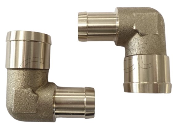 Coude Laiton 16mm x 23mm
