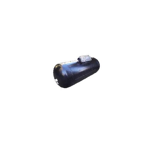 LPG-tank Ø 400 200L x 1740 60° 12V+ kast