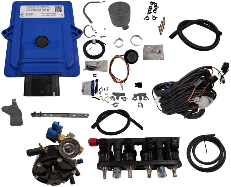 Prins LPG-kit VSI-2 for 4 Cylinder Engines 72-108KW
