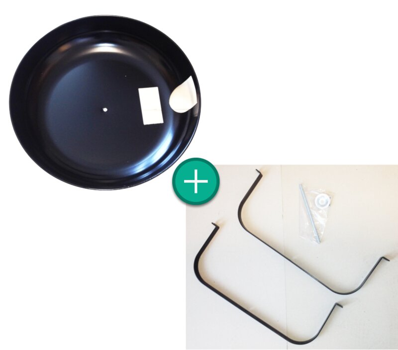 Metal lid for LPG tank with a diameter of 720 mm