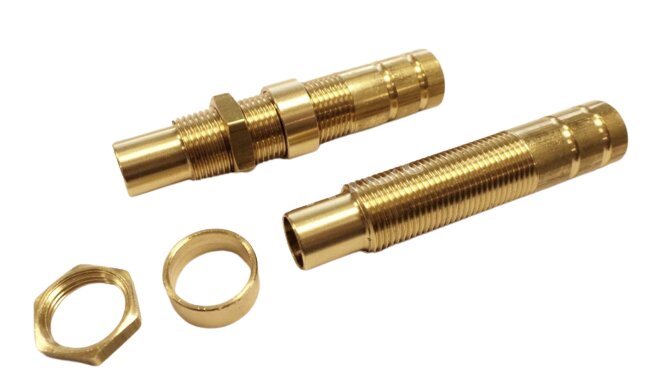 Conduite Spud-in M12x1 pour Tuyau Gaz 12 mm
