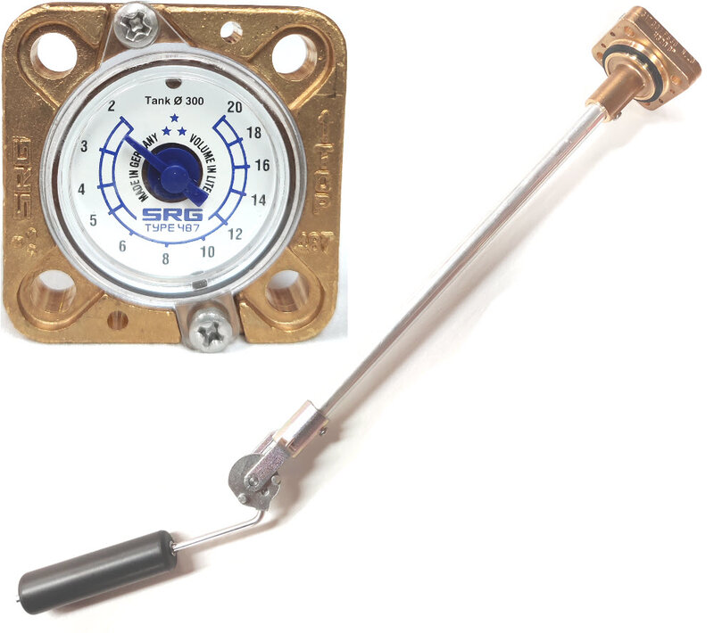 Tank Gauge SRG Ø300mm 52° LPG cyl. tank
