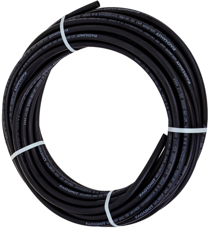 Tuyau d’eau 16x23 mm caoutchouc refroidissement par mètre